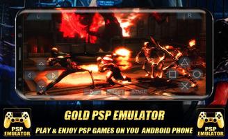 New PSP Emulator - Gold PSP تصوير الشاشة 1