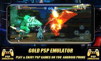 New PSP Emulator - Gold PSP تصوير الشاشة 2