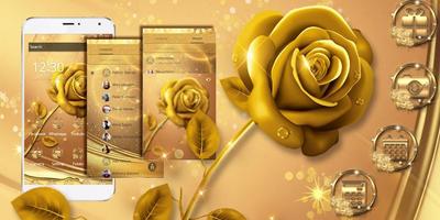 Golden Rose Theme ảnh chụp màn hình 3