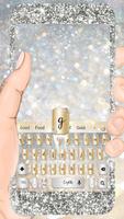 silver gold keyboard shining luxury diamond poster
