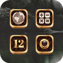 Golden Minimalist Office Style Icon Pack APK