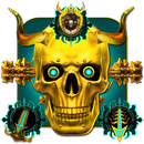 Golden Skull Legend Theme APK