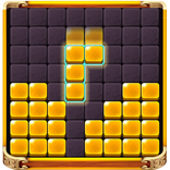 1010 Golden Block Puzzle qubed new 8x8