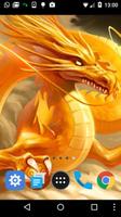 golden dragon wallpaper syot layar 1