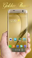 Tema Oro para Galaxy S8 Plus captura de pantalla 1