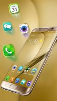 2 Schermata Tema d'oro -Samsung Galaxy S8+