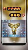 Golden Kobe nike keyboard Affiche