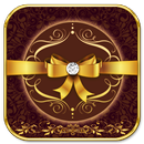 Elegant Golden Bow Theme APK