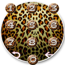 Golden leopard spotted theme APK