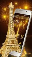 Golden Paris Eiffel Tower स्क्रीनशॉट 1