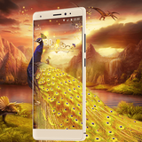 Tema Golden Pavão ícone