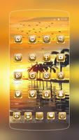 Coconut Palm Sunset Golden screenshot 2