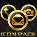 ICON PACK GOLD LUXURY THEME APK