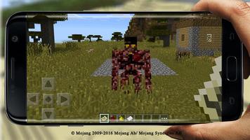 Golem World PE Mod MCPE screenshot 3