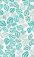 Wiggly Leaf Pattern LWP Plakat