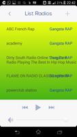 Radio Gangsta Rap Musique capture d'écran 1