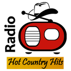 Radio musique Hot Country icône