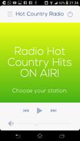 Hot Country music Radio poster