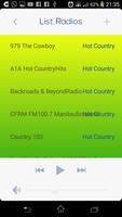 Hot Country music Radio screenshot 1
