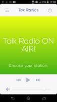 Talk Radio, Radio Discussion Affiche