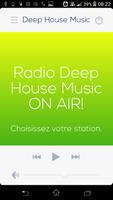 Deep house music Radio Poster