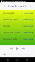 Radio Deep house music capture d'écran 3