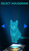 Cat 3D Hologram Simulator capture d'écran 1