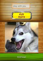 Falar com cão Phrasebook joke Cartaz