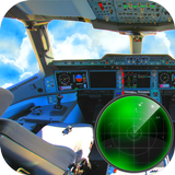 Plane flight simulator 3D icône