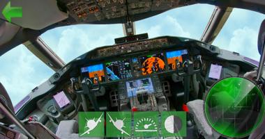 Plane flight simulator 3D capture d'écran 2