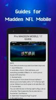 Guide for Madden Mobile NFL syot layar 1
