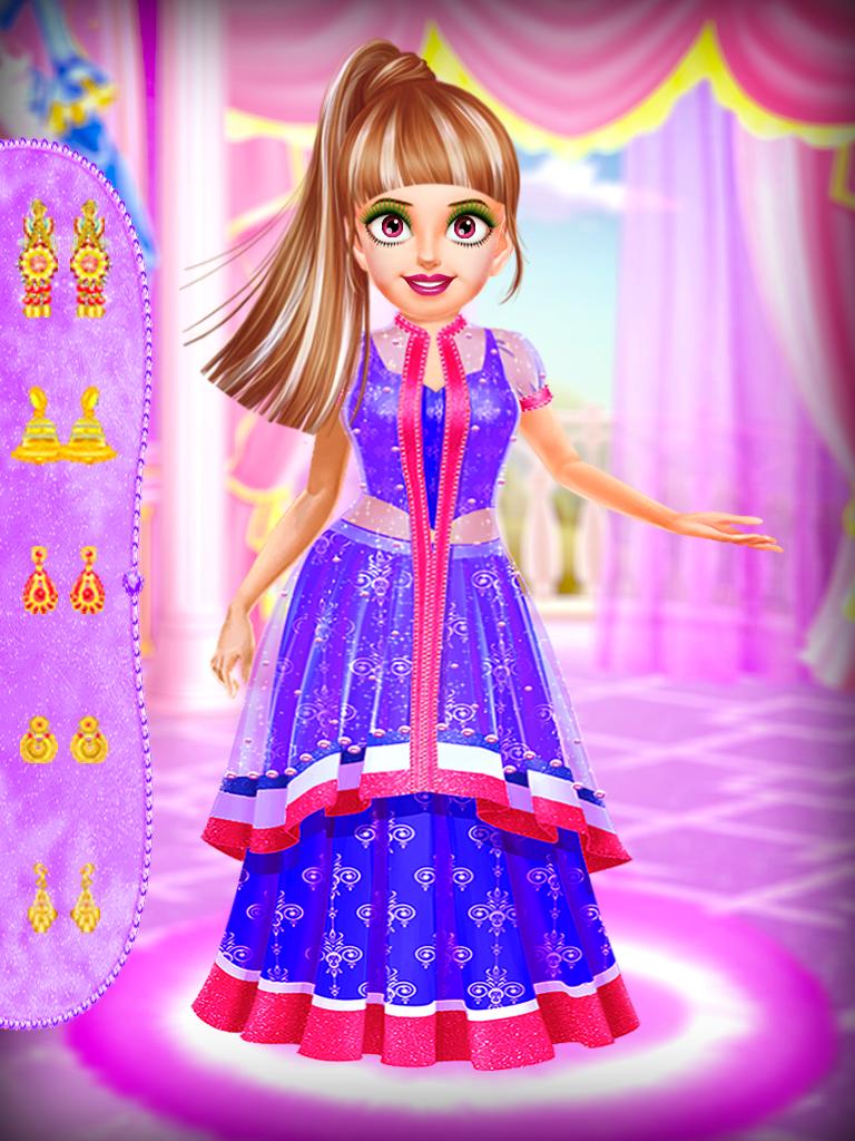 Baby Gopi Fashion Doll - Krishna Dressup Salon for Android 