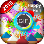 Happy Holi GIF 2018 - Happy Dhuleti GIF 2018