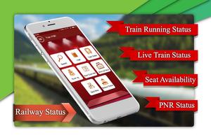 Railway PNR Status 2018 - PNR Confirmation Check Affiche