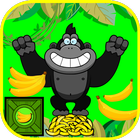 Icona Il Gorilla Raccoglie le Banane