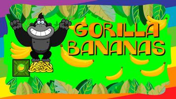 Poster Il Gorilla Raccoglie le Banane