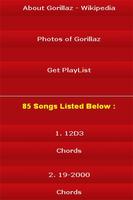 All Songs of Gorillaz स्क्रीनशॉट 2