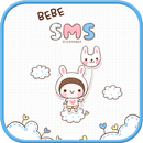 BeBe Rabbit SMS Theme APK