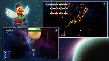 Chicken Shoot Galaxy Invaders! imagem de tela 2