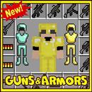 Armor mod and weapon for Minecraft aplikacja