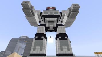 New robot mod for Minecraft poster