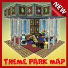 New theme park for minecraft أيقونة