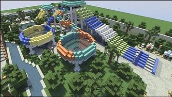 New theme park for minecraft تصوير الشاشة 2