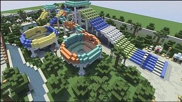 برنامه‌نما New theme park for minecraft عکس از صفحه