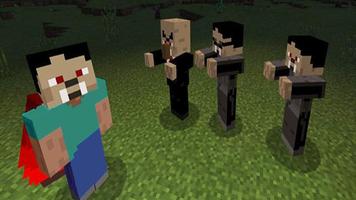 Vampire mod for Minecraft poster