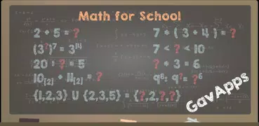 Math for School