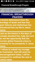 Financial Breakthrough Prayers capture d'écran 1