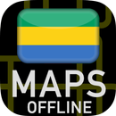 🌏 GPS Cartes du Gabon: Carte Offline APK