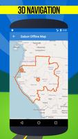 🌏 GPS Cartes du Gabon: Carte Offline Affiche