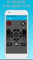 TV Remote for Vizio TV IR - NOW FREE Affiche